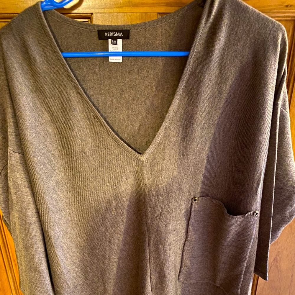 Boutique slouchy tunic top S/M